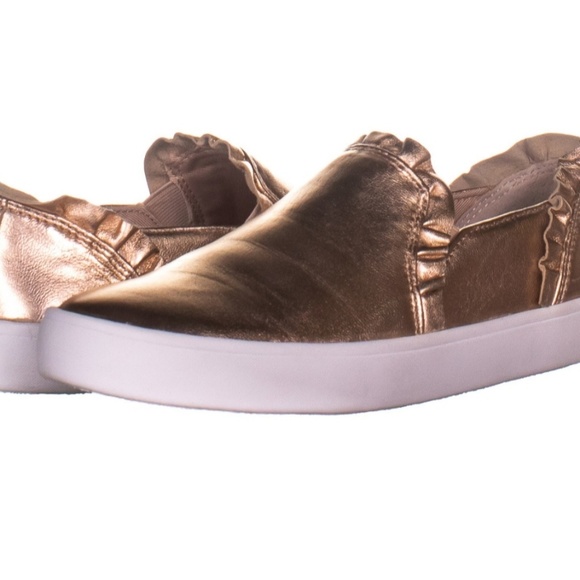 kate spade lilly sneakers rose gold